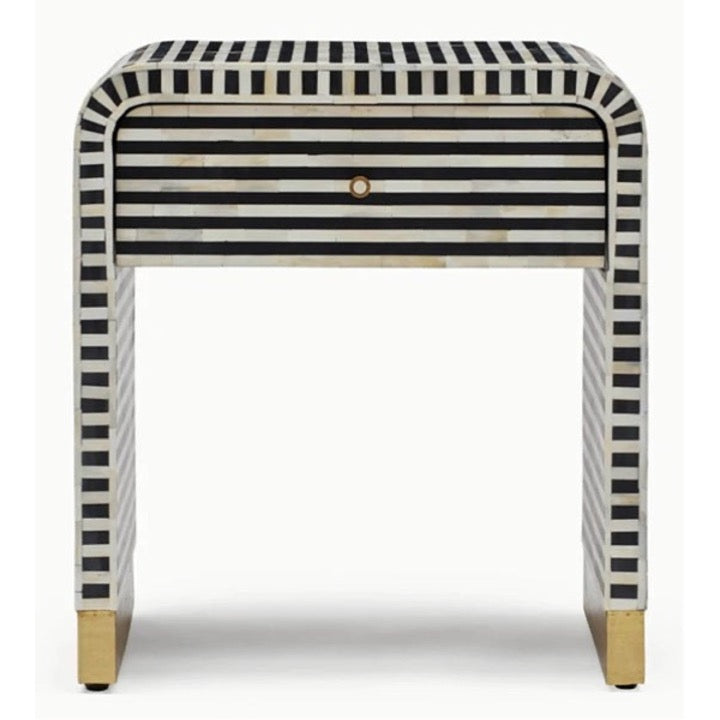 Margo Bone Inlay Bedside