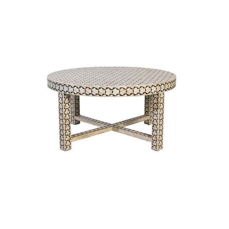 Riva Bone Inlay Coffee Table