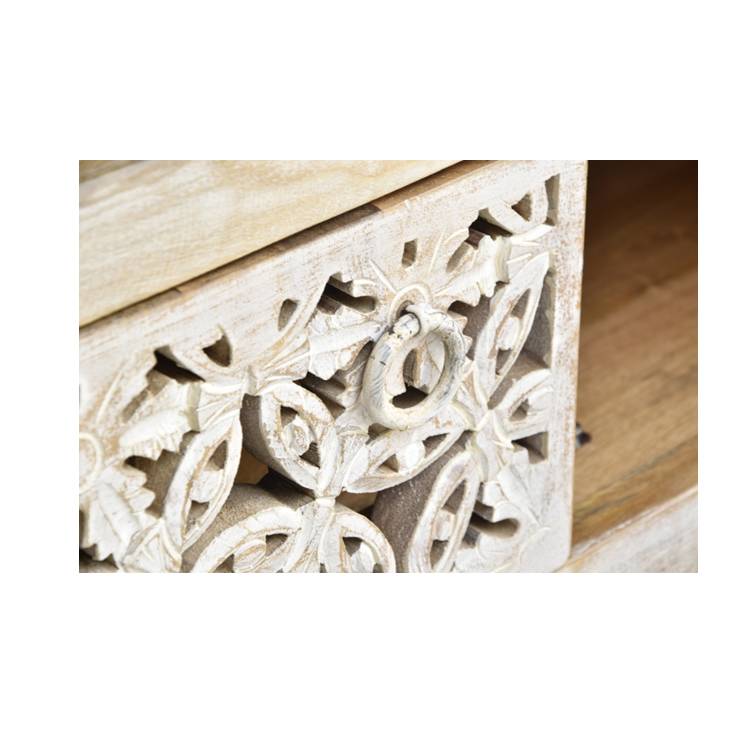 Jessica Hand Carved TV Cabinet