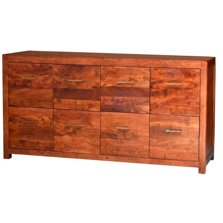 Adler Carved Wooden Dresser