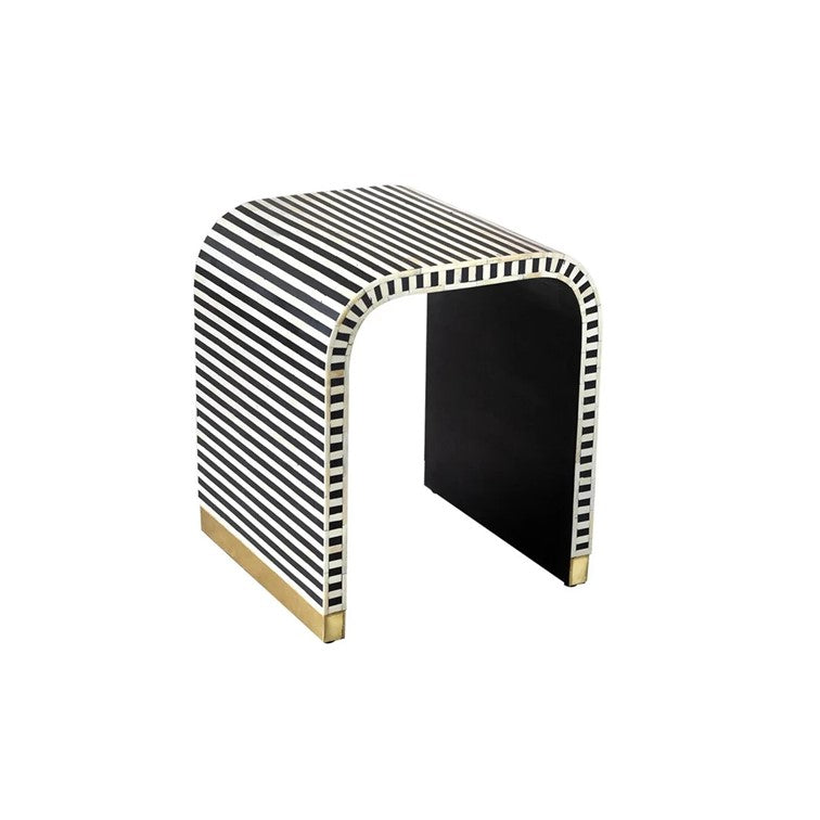 Puno Bone Inlay Side Table