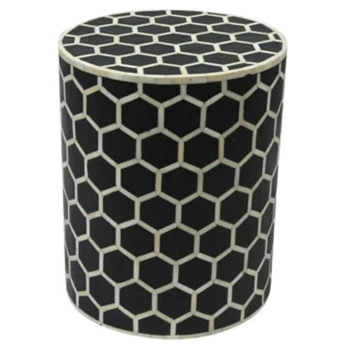 Nikol Bone Inlay Stool