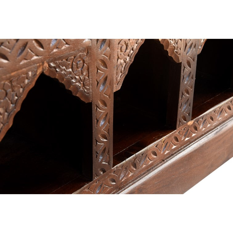 Harry Carved Bookshelf