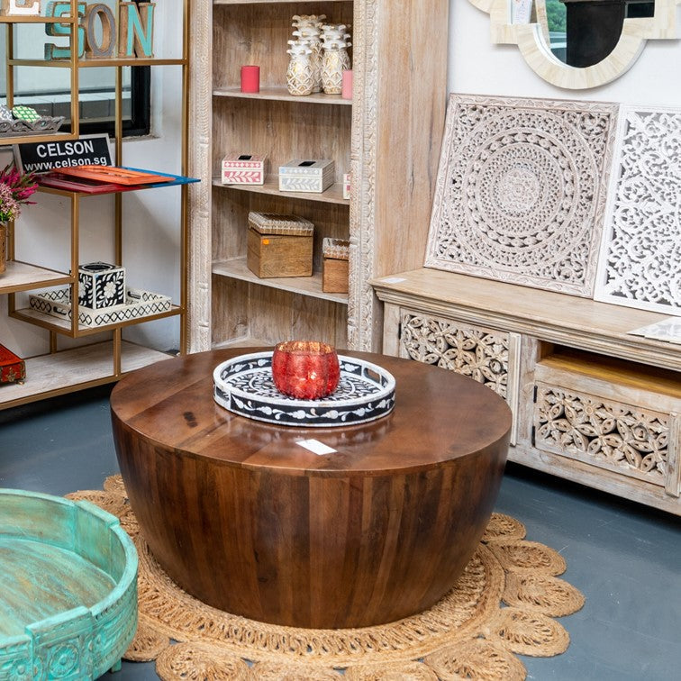 Cindy Carved Coffee Table