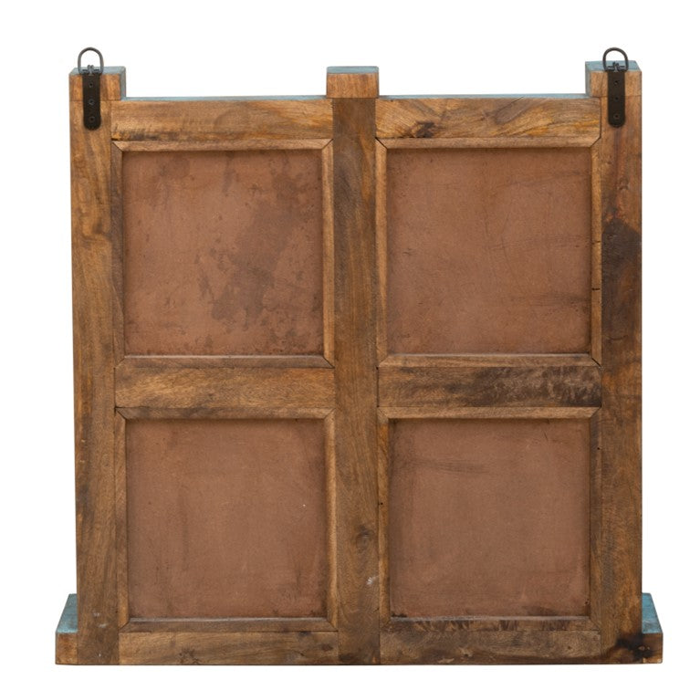 Mehrab Hand Carved Wooden Mirror