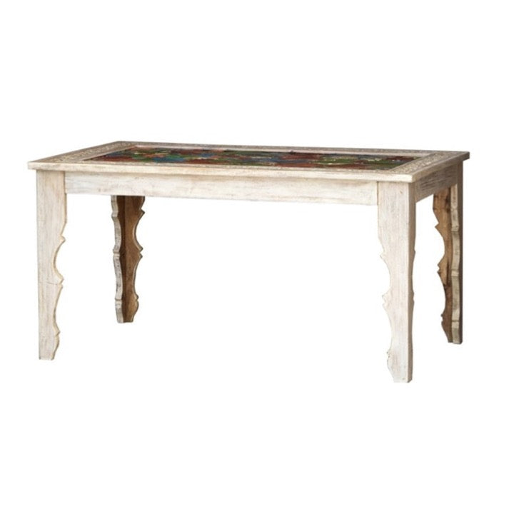 Morgan Hand Carved Wooden Dining Table