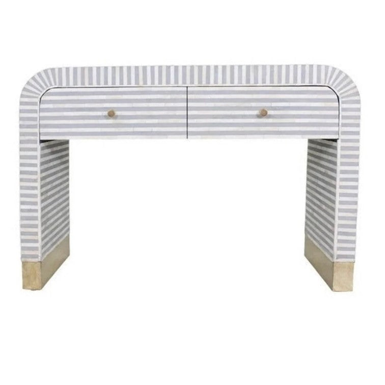 Hurrah Bone Inlay Console Table
