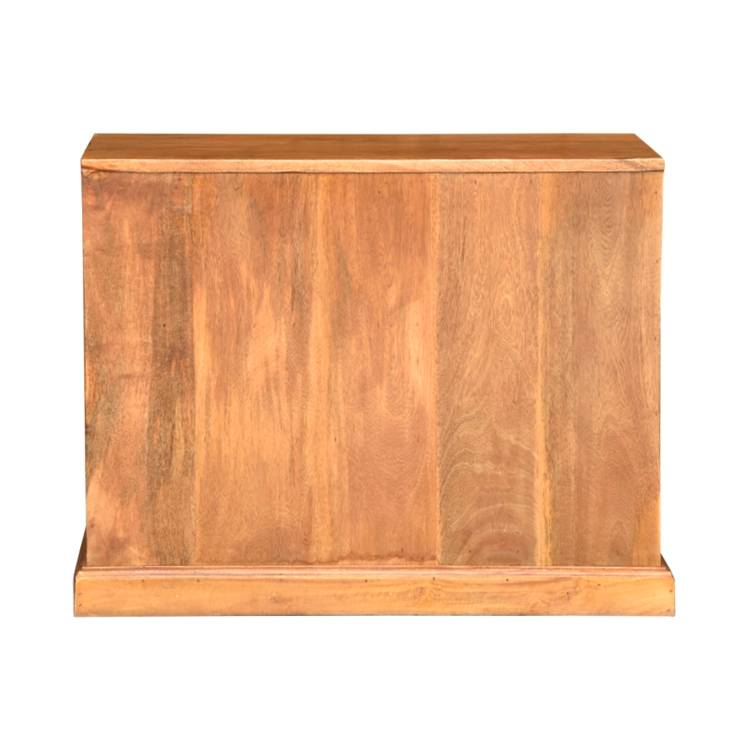 Harris Hand Carved Wooden Shoe Cabinet