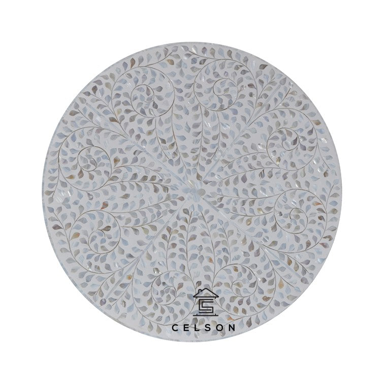 Isha Mother of Pearl Inlay Coffee Table