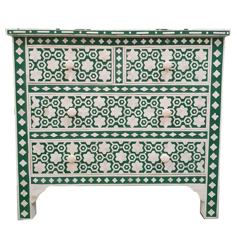 Liv Bone Inlay Chest of Drawer