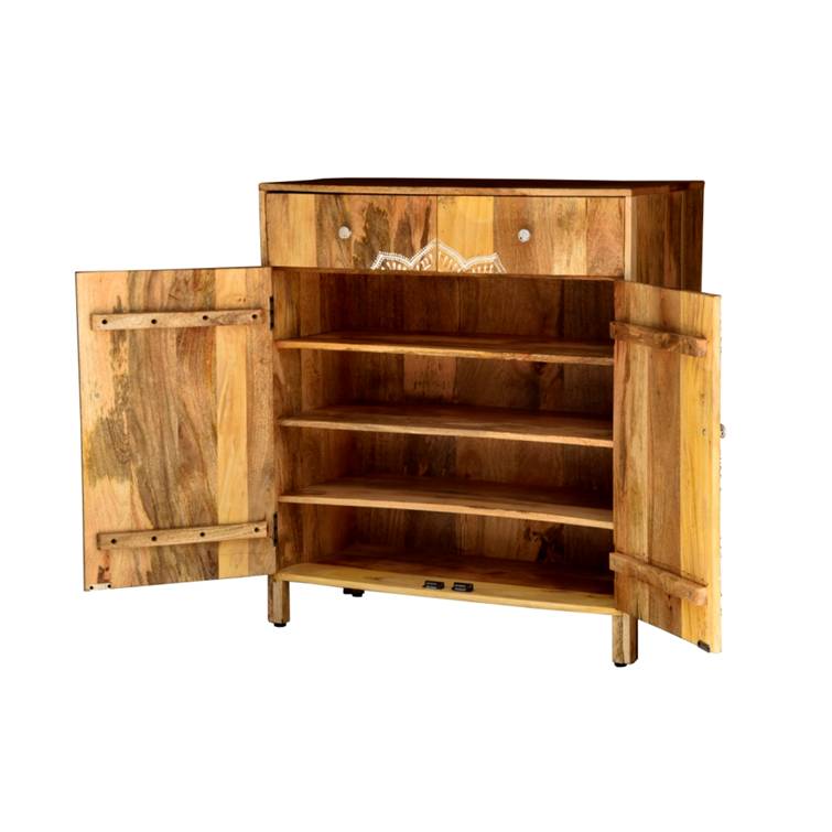 Gina Wooden Shoe Cabinet