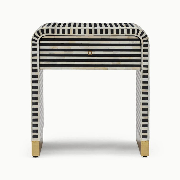 Margo Bone Inlay Bedside