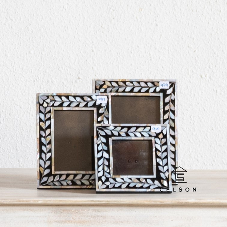 Simmone Mother of Pearl Inlay Photo Frame