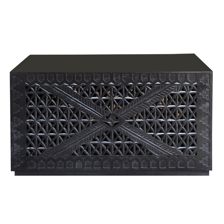 Louis Carved Wooden Coffee Table