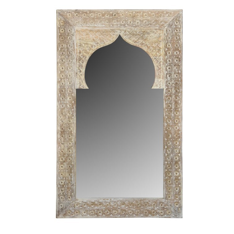 Steve Hand Carved Mirror