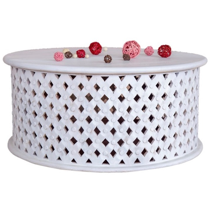 Tara Wooden Carved Coffee Table