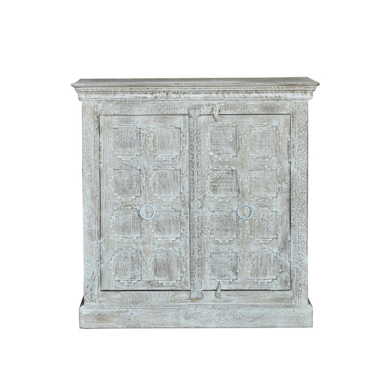 Sandra Carved Wooden Cabinet