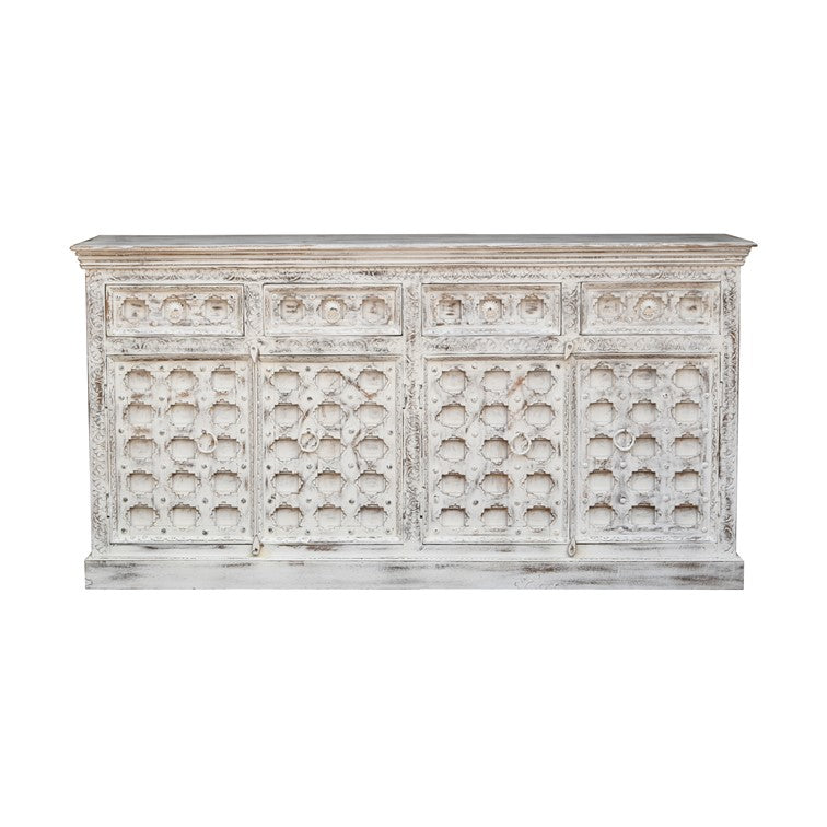 Rosa Carved Wooden SideBoard