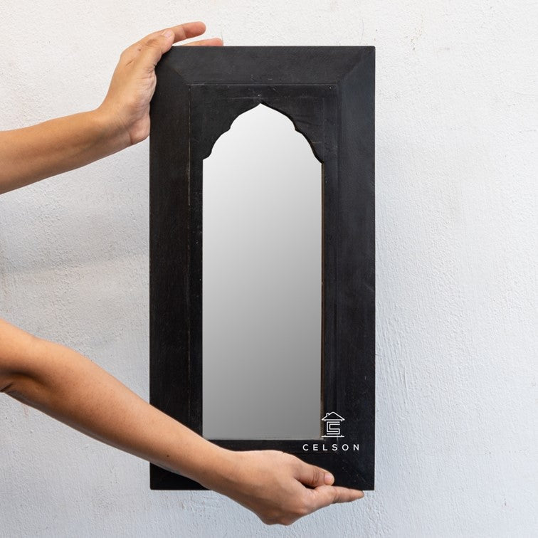 Rima Hand Painted Wooden Mirror