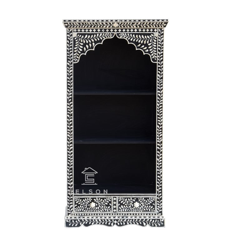 Torvik Carved Bookshelf