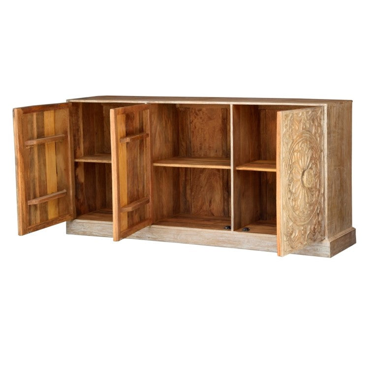 Melinda Hand Carved Sideboard