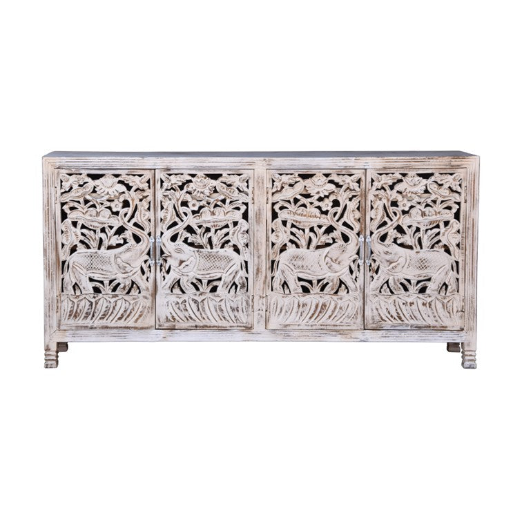 Rachel Hand Carved Wooden Buffet