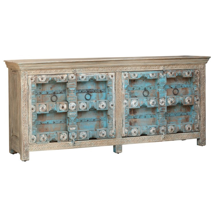 Wiki Hand Carved Wooden Buffet