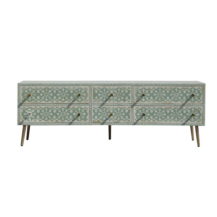 Jessica Bone Inlay TV Cabinet