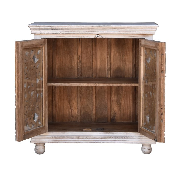 Nicole Carved Wooden Cabinet