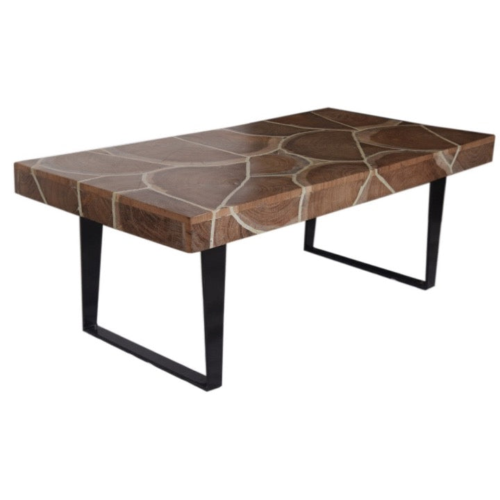 Leah Hand Carved Wooden Dinning Table