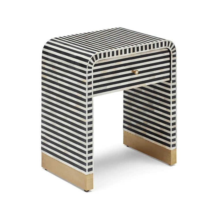 Margo Bone Inlay Bedside