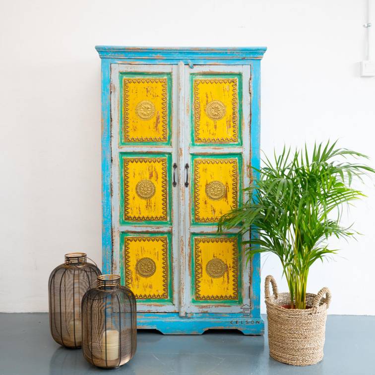 Riva Hand Painted Almirah