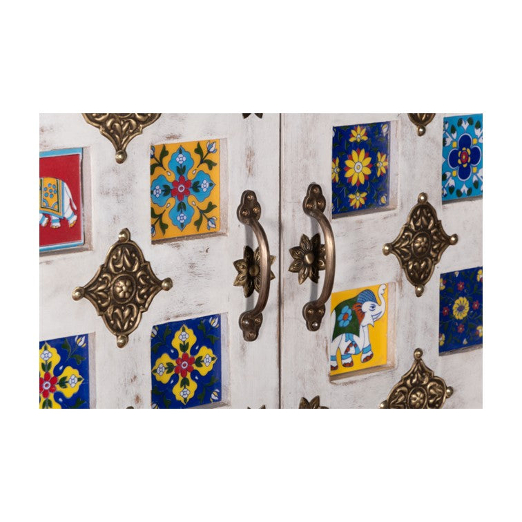 Cages Hand Carved Almirah