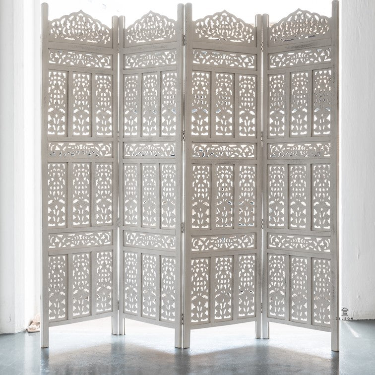Lois Carved Room Divider