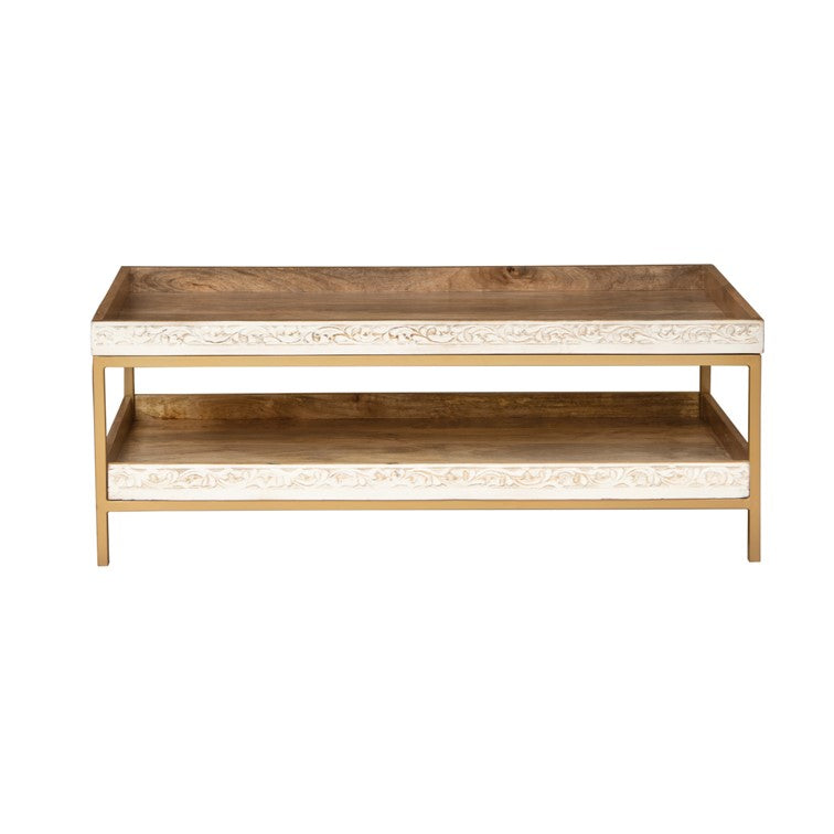 Viva Carved Coffee Table