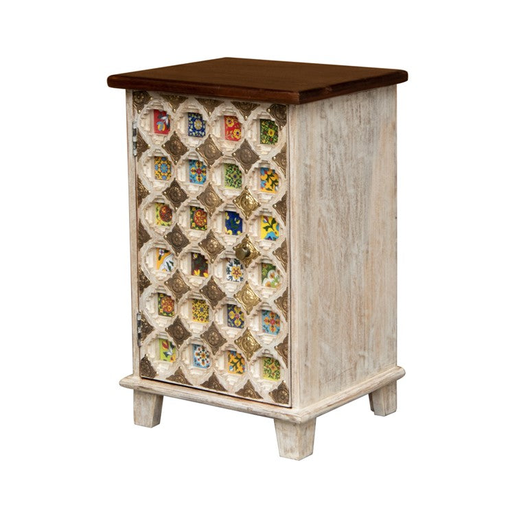 Raima Wooden Bedside