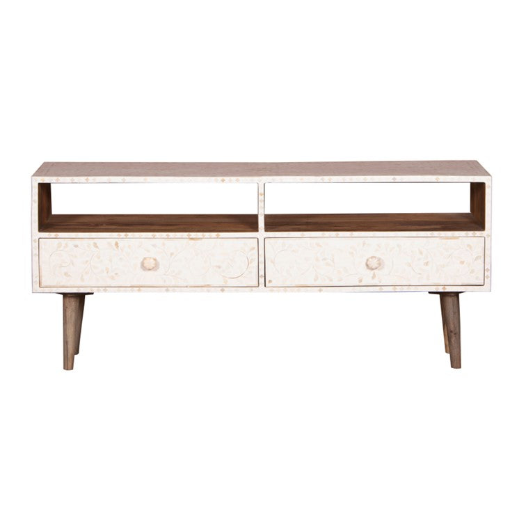 Massa Bone Inlay TV Console
