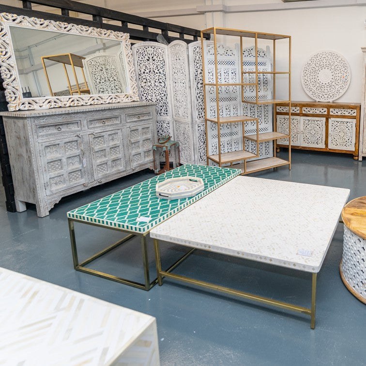 Carla Bone Inlay Coffee Table