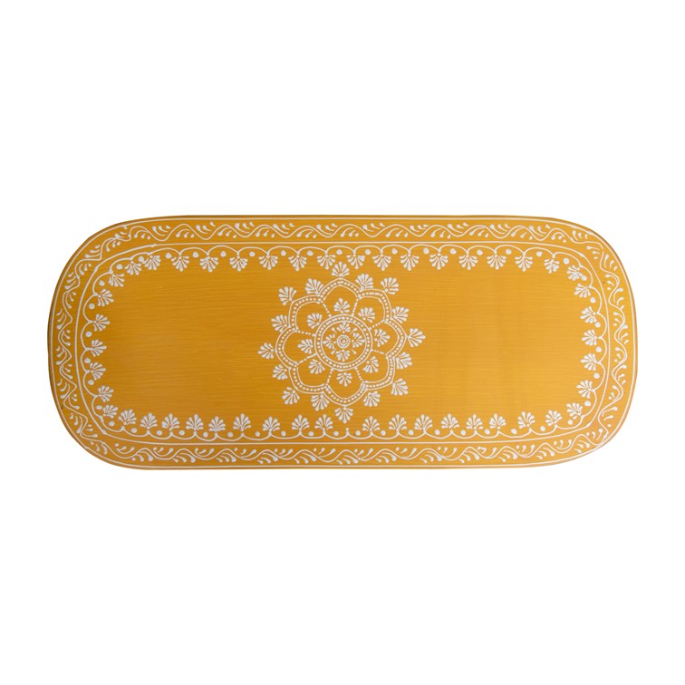 Kala Wooden Hand Painted Nesting Table