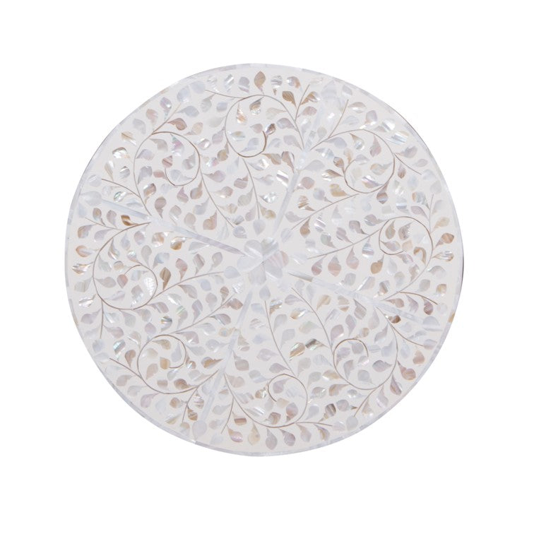 Alex Bone Inlay Stool