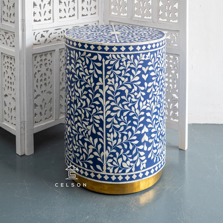 Andrew Bone Inlay Stool