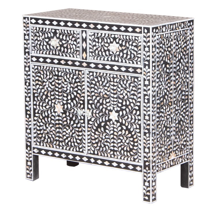 Biba Mother of Pearl Inlay Cabinet