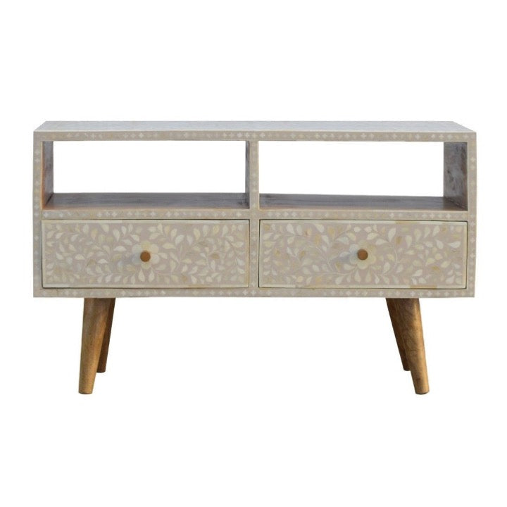 Musante Bone Inlay TV Console