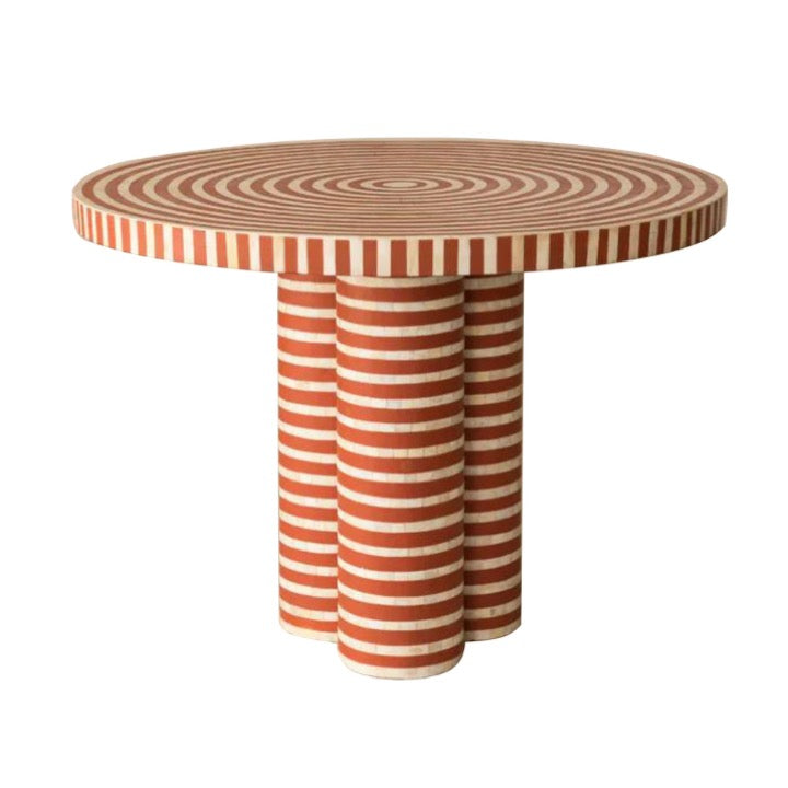 Emma Bone Inlay Dining Table