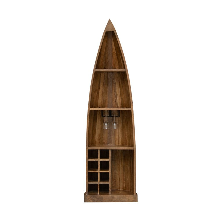 Halras Wooden Bar Cabinet