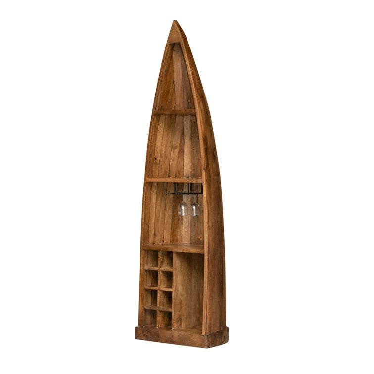 Halras Wooden Bar Cabinet