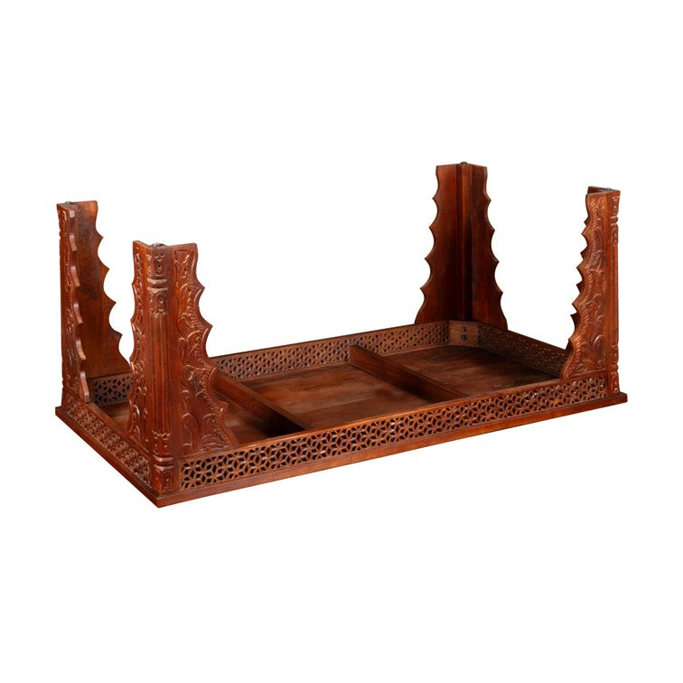 Lyla Carved Wooden Dining Table