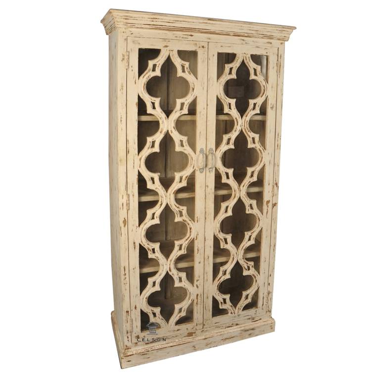 Naomi Carved Bookcase