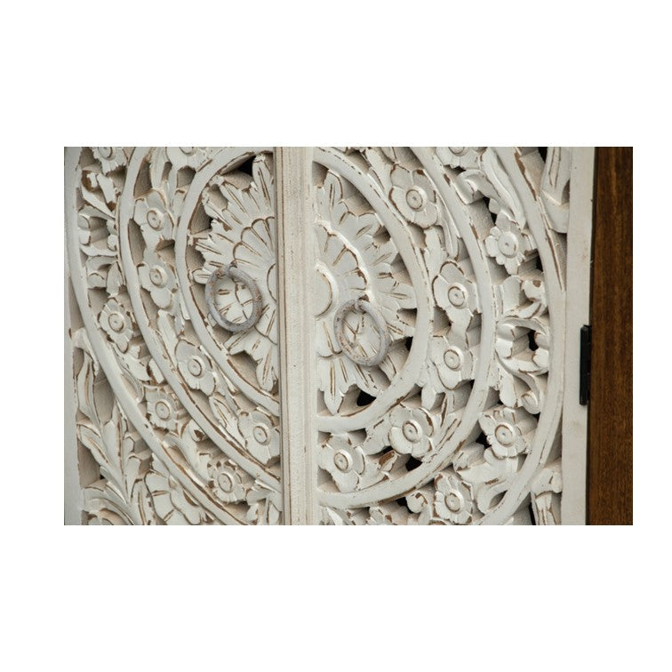 James Hand Carved Cabinet