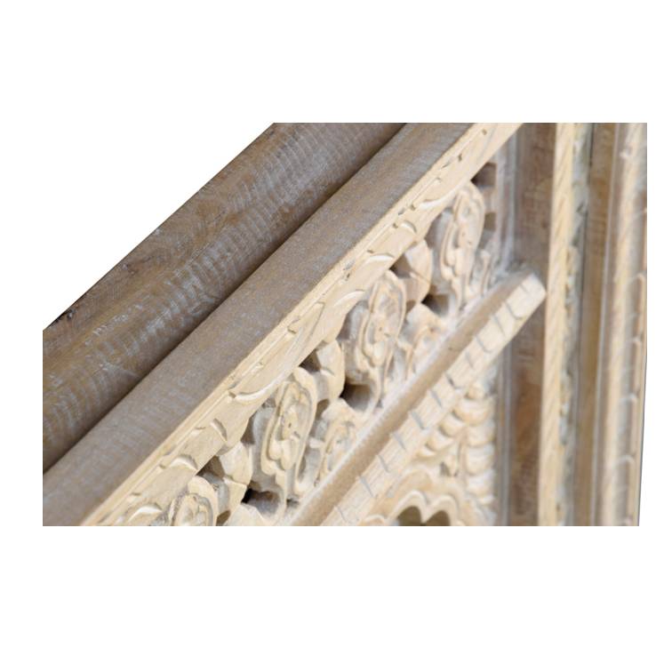 Alves Carved Wooden Mirror